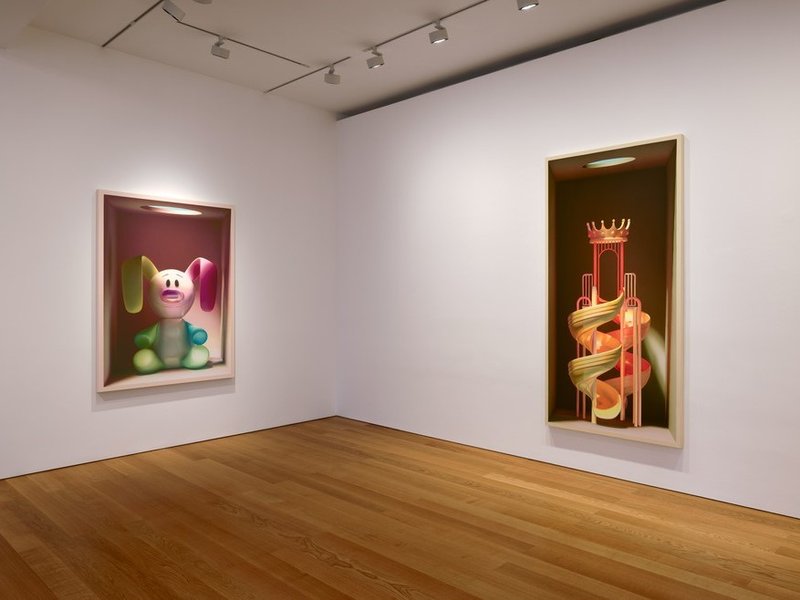 Mehdi Ghadyanloo's Artworks, installation view