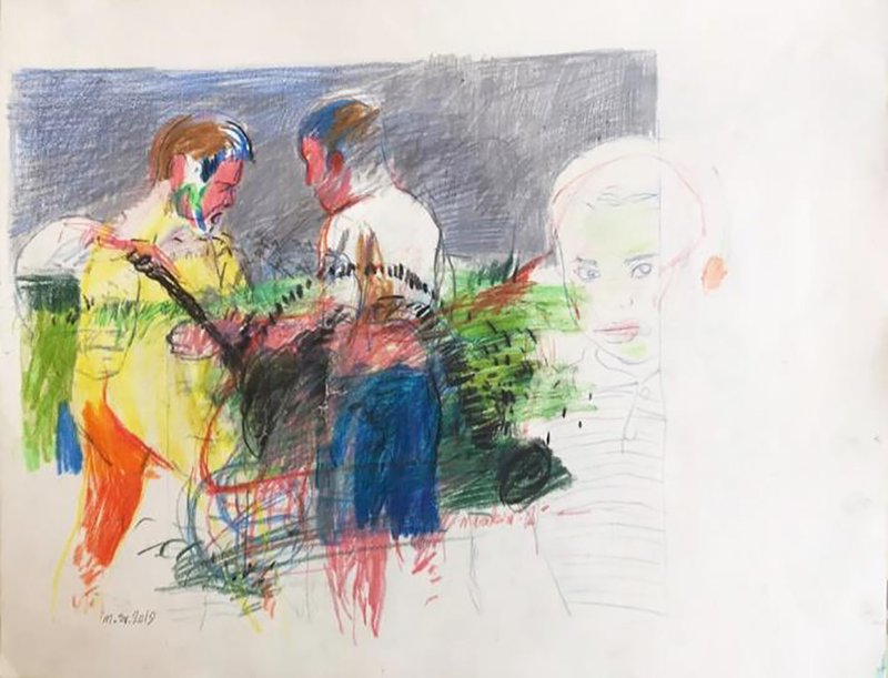 Maedeh Salar, Untitled 5, 2019