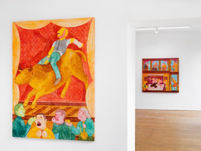 When Mom's Out, installation view