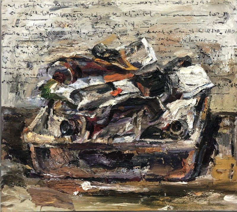 Reza Doust, In My Studio, 2011