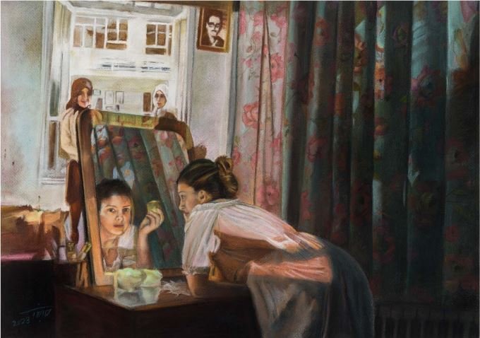 Marjan Homayon, Sunrays, 2023