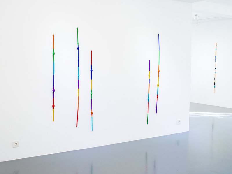 Parallel Ties, installation view