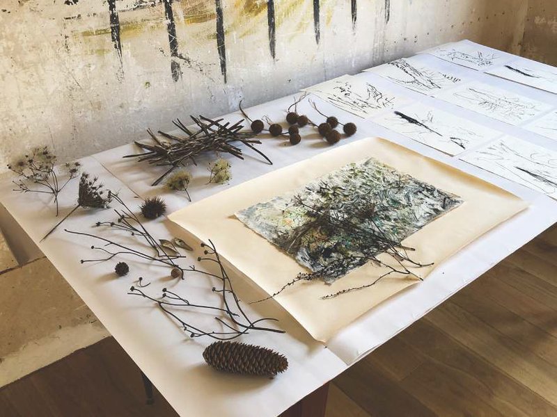 Lizieres space, installation view