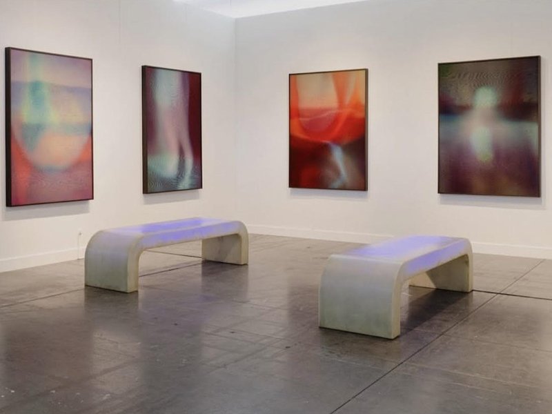 Installation view.