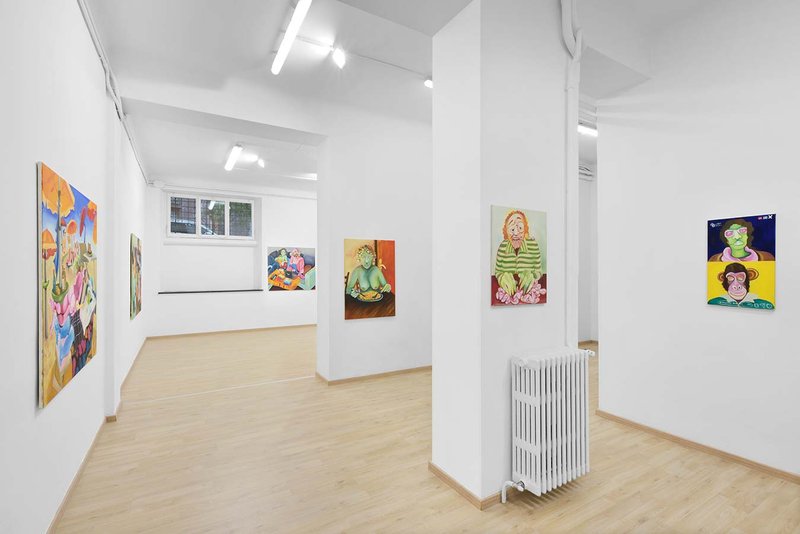 Come In, installation view