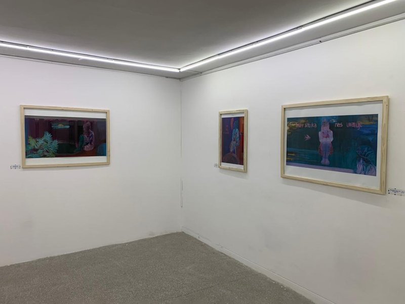 به چشمان روح من نگاه کن، نمای چیدمان