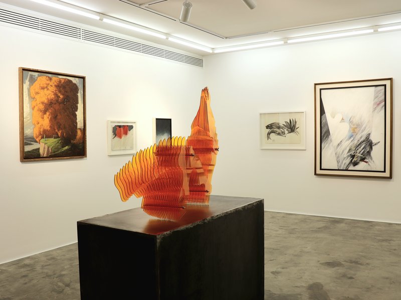 A Collection, installation view