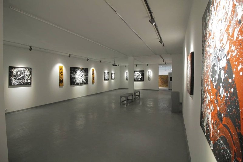 Tiamat, installation view