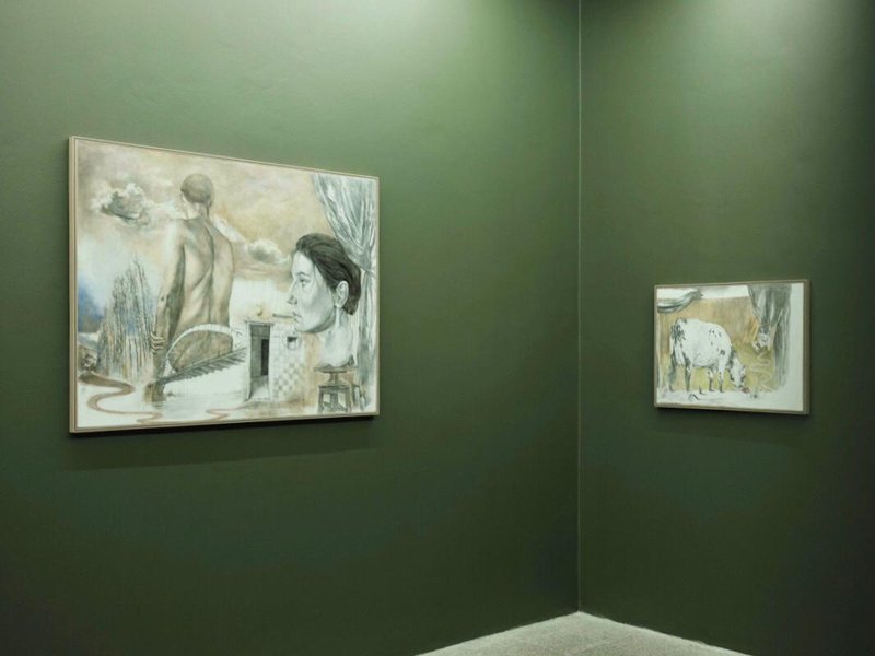 Birdhead, installation view