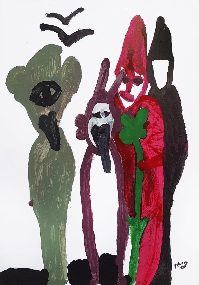 Jamshid Aminfar, Untitled, 2021