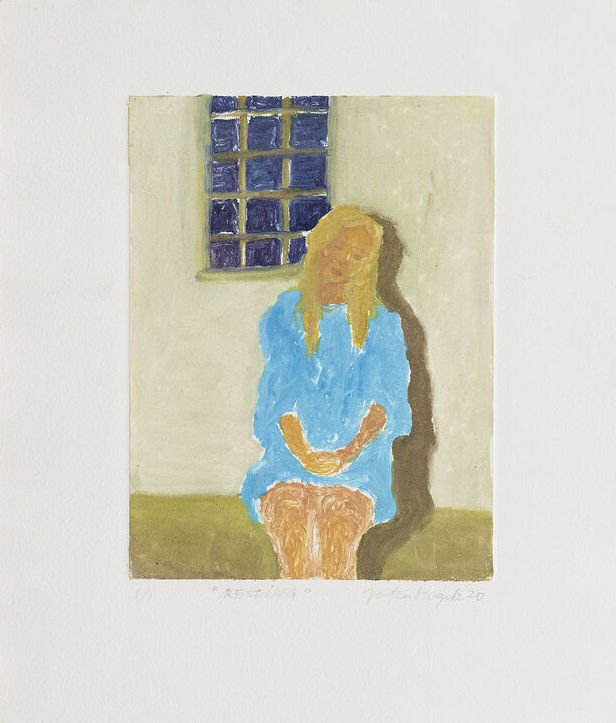 Heidrun Rathgeb, Resting, 2020