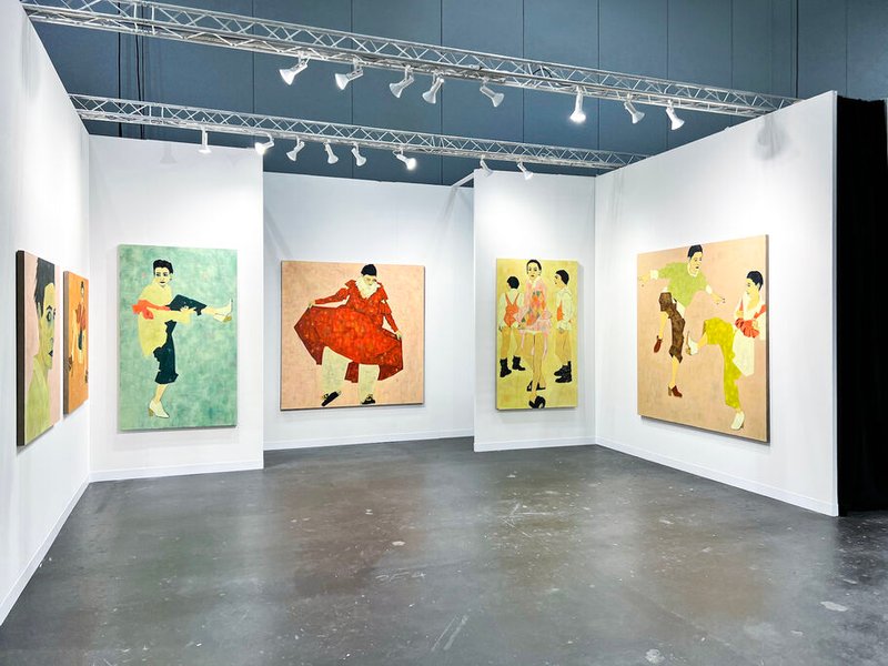 Installation view.