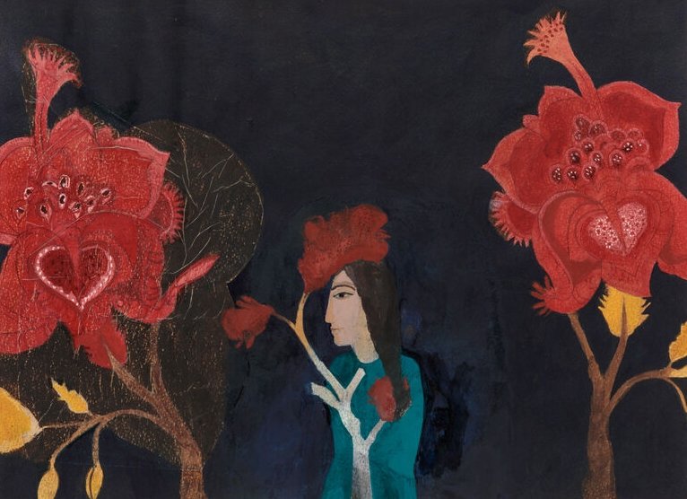 Samira Abbassy, Corporeal Heart Flowers, 2022