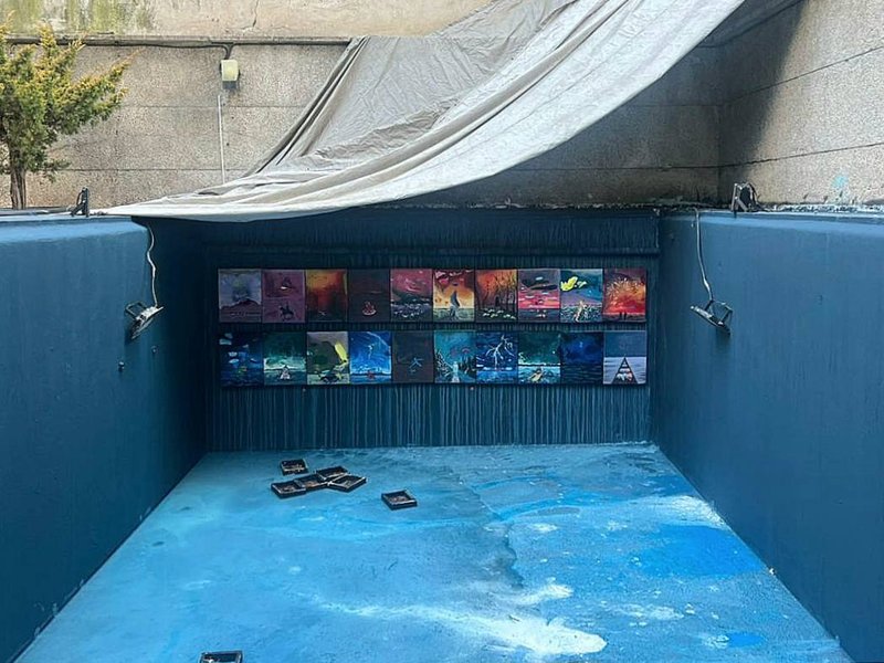 Noah's Ark, installation view