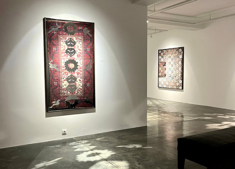 The Carpet Mirror, installation view
