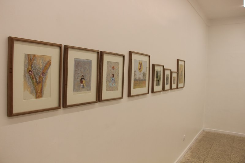آوازخوان و گربه‌هایش، نمای چیدمان