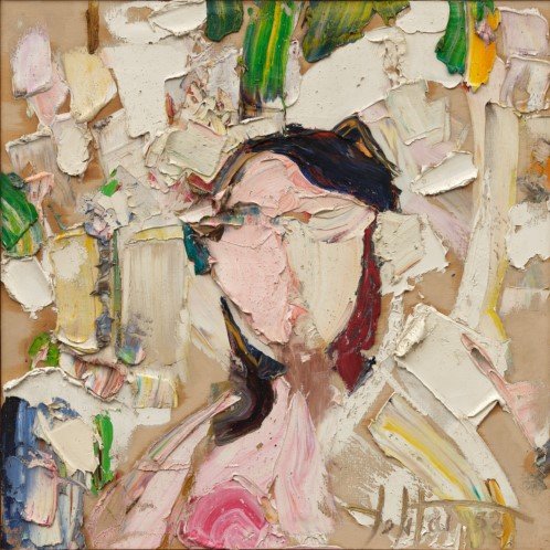 Manoucher Yektai, Young Girl, 1953