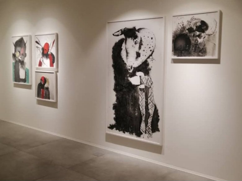 دیو آفرید، نمای چیدمان