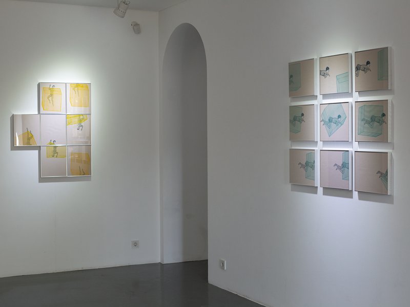 And the Walls and the Bars, installation view
