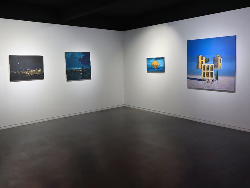 Painter City Building , installation view
