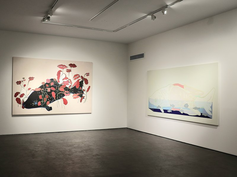 Undine, installation view