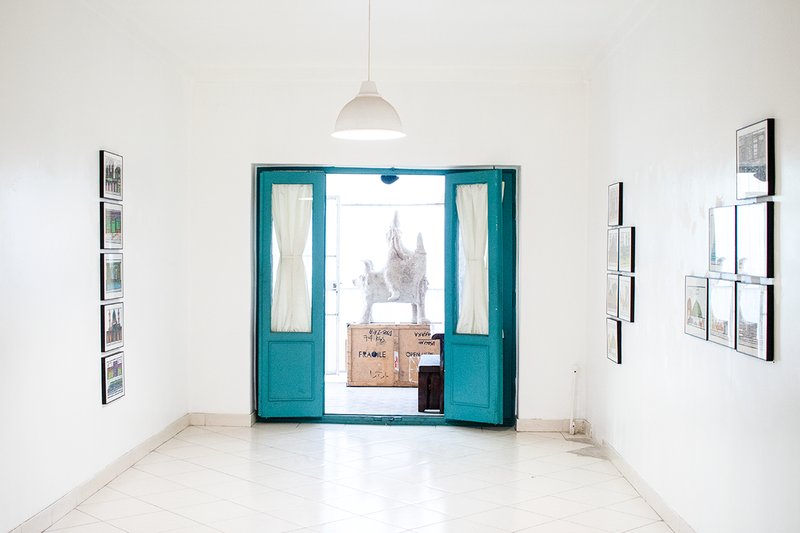 Kazem Ezi's Artworks, installation view