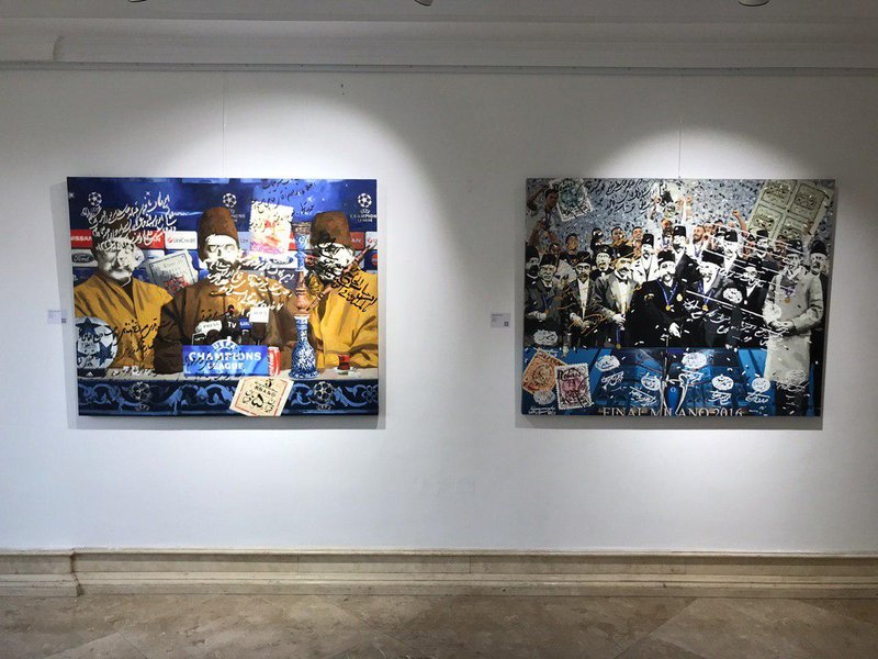 Lost in Time, installation view