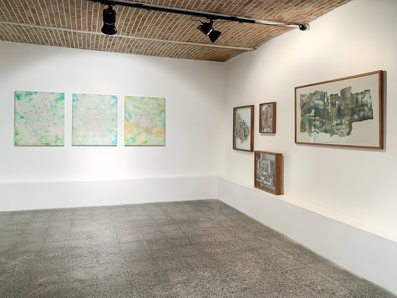 Some Place Else , installation view