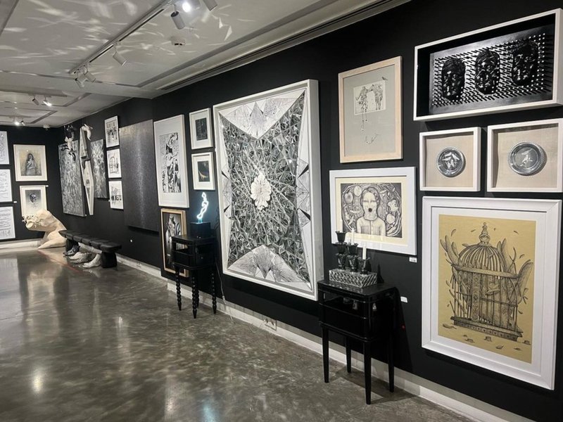 From Night to Morning, installation view