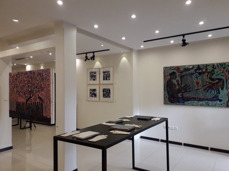 درخت هزار برگ ، نمای چیدمان