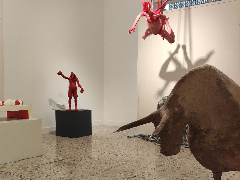 Rock Paper Scissor , installation view