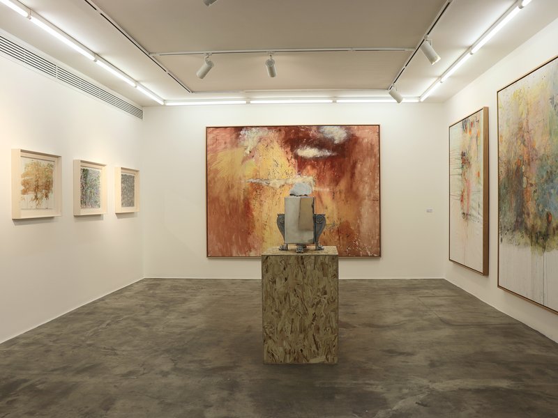 Large Works on Canvas, installation view