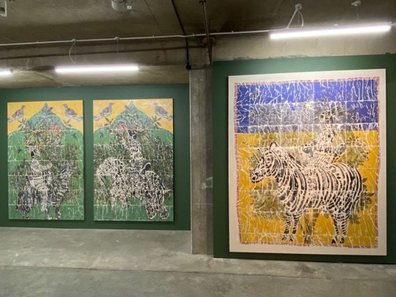 Diaspora Pavilion 2, installation view
