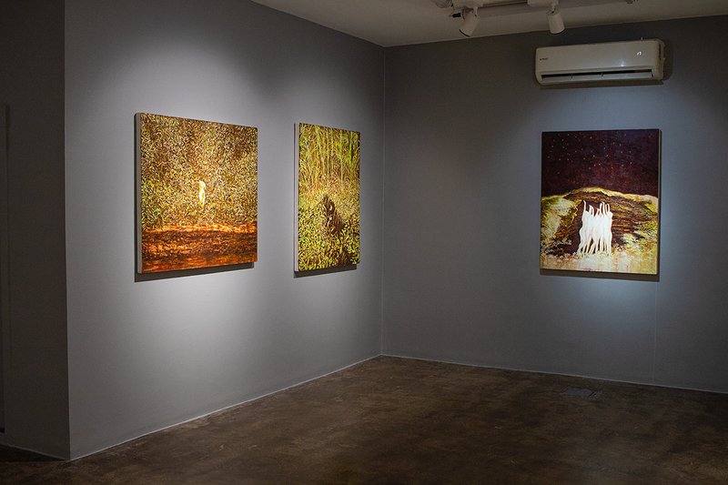 A Duo Exhibition , installation view