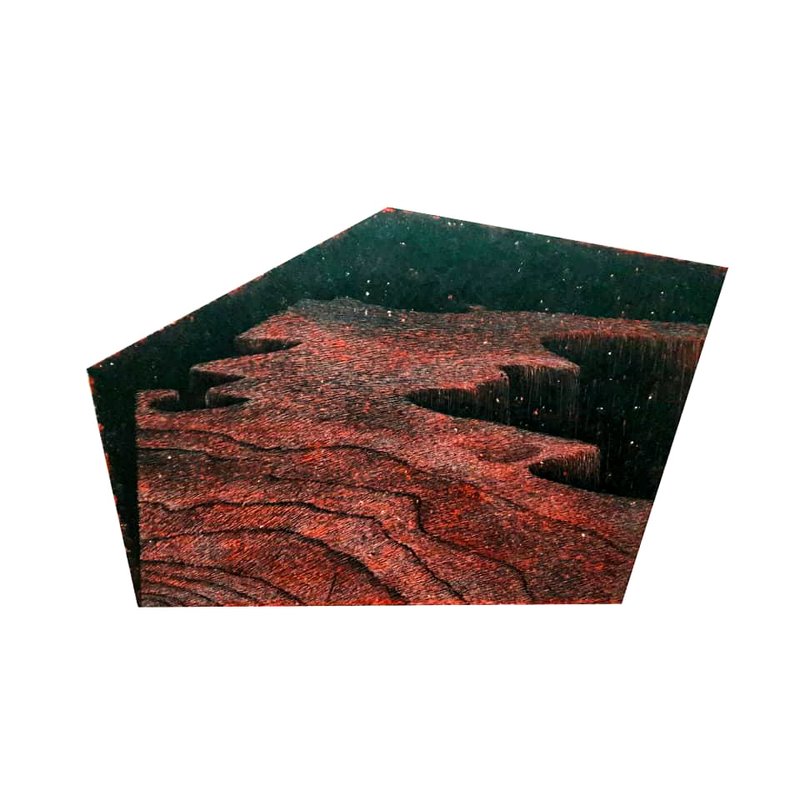 Paria Farrokhi, Red Wave, 2019