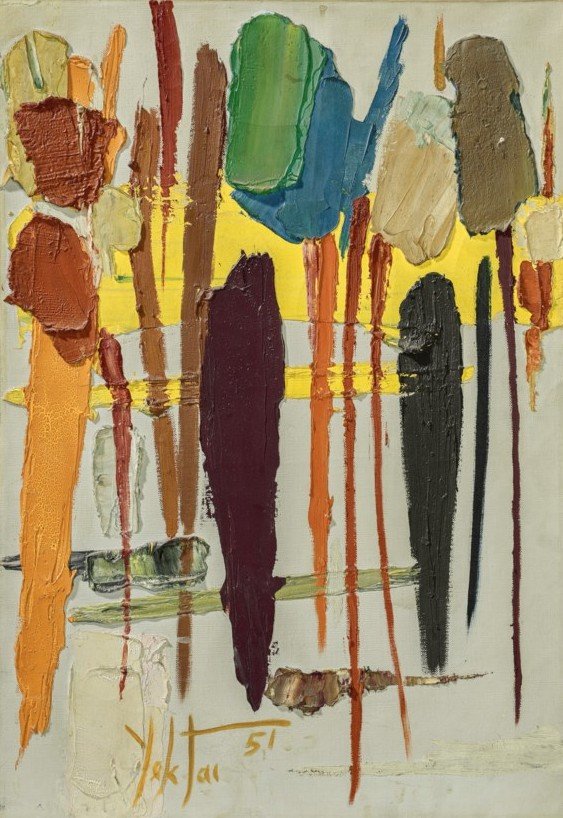 Manoucher Yektai, Untitled, 1951