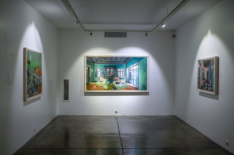 Alluvium, installation view