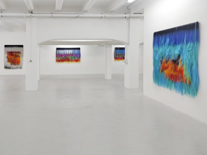Fire in the Garden of Eden, installation view