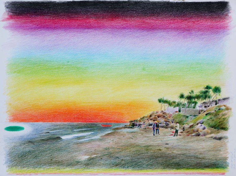 Shantia Zakerameli, Green Island, 2021