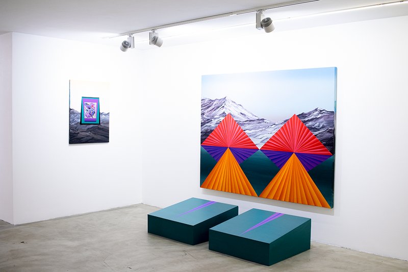 Here, We Can Stay For A While, installation view
