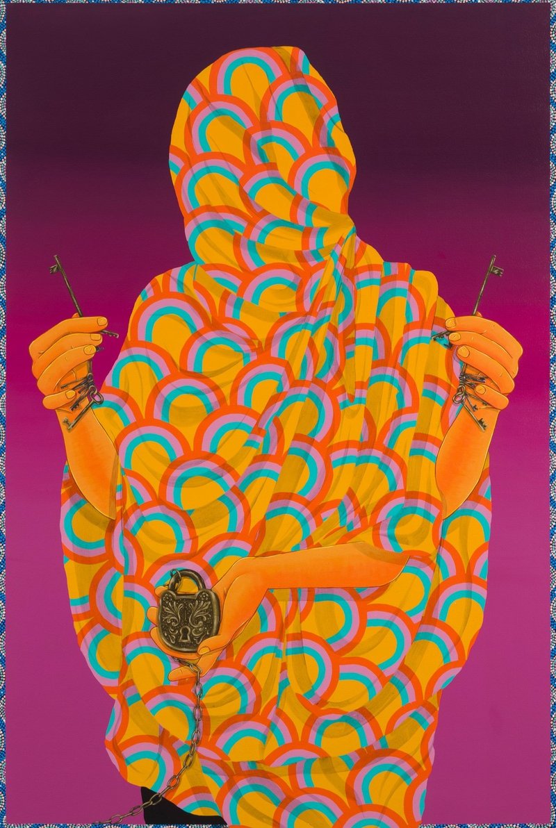Amir H Fallah, Locked Out , 2023