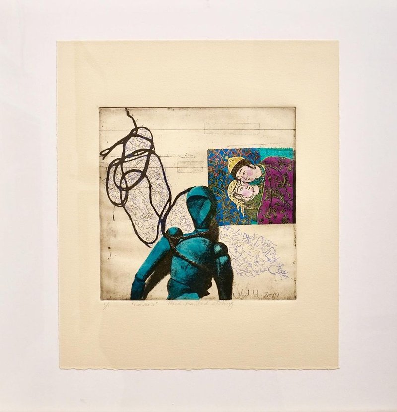 Nahid Haghighat, Lovers, 2019