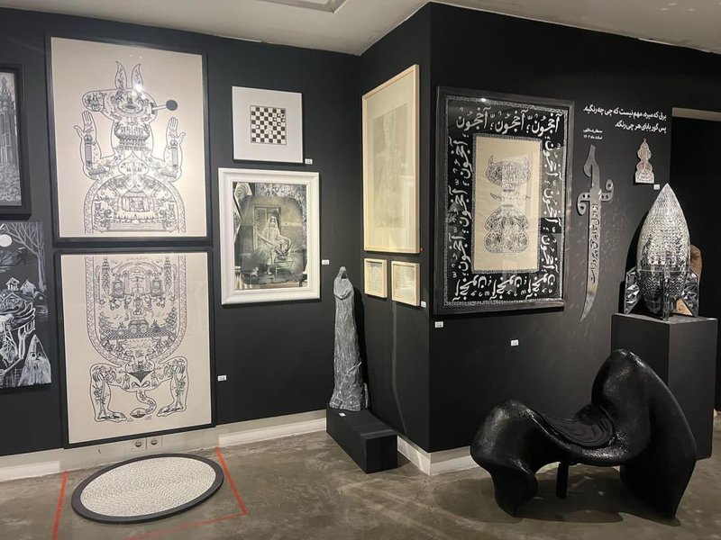 From Night to Morning, installation view