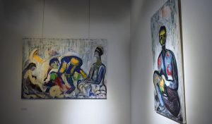 Solo Painting Exhibition, installation view