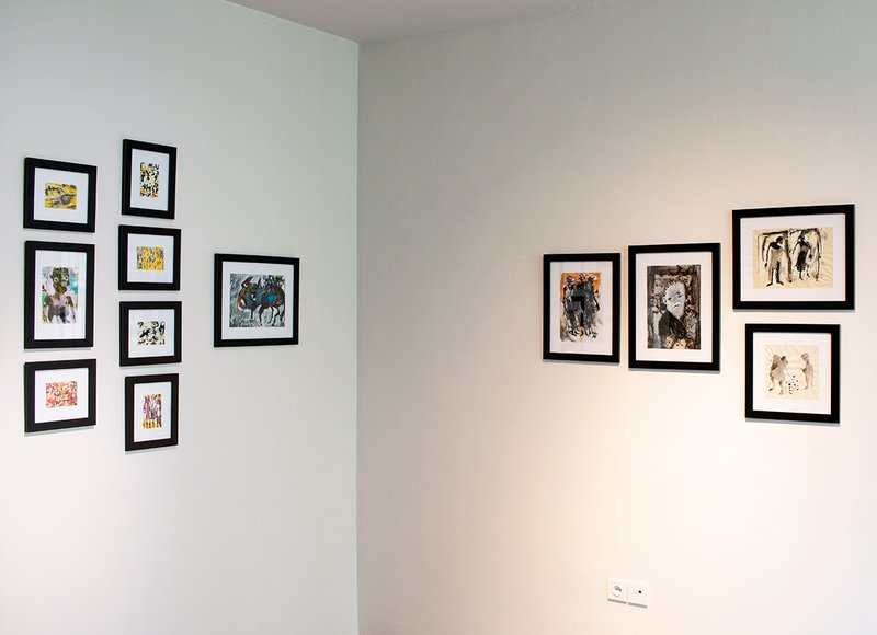 A Little World, installation view