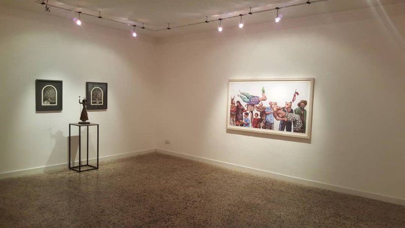 Elephant City, installation view