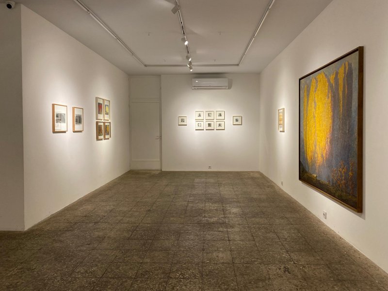 Drawings, installation view