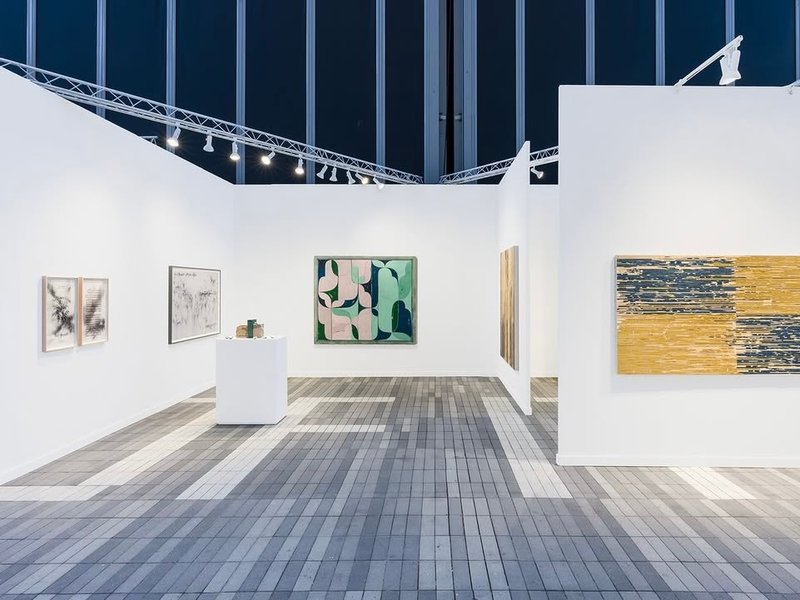 Installation view.