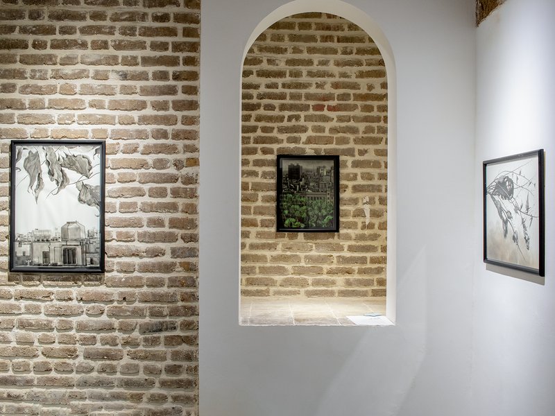 تعلیق، نمای چیدمان