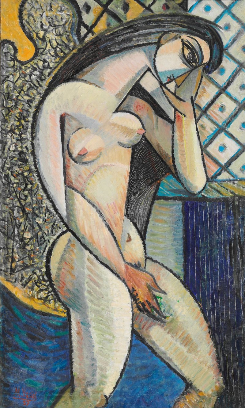 Mohsen Vaziri Moghaddam, Untitled, 1957